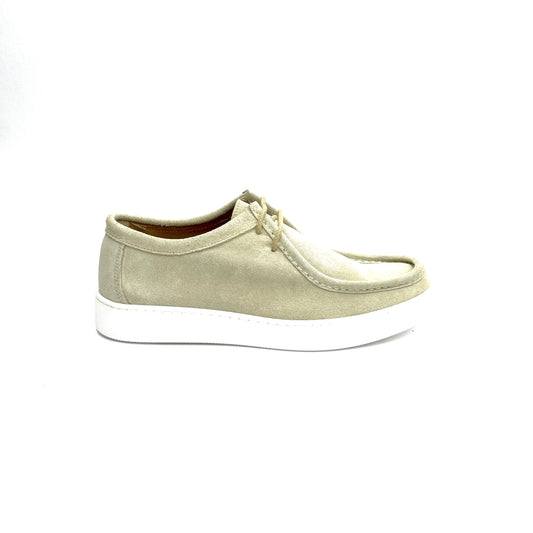 Ingegnere In Pelle Scamosciata Beige