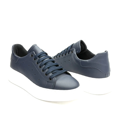 Sneakers Kevin Pelle Blu