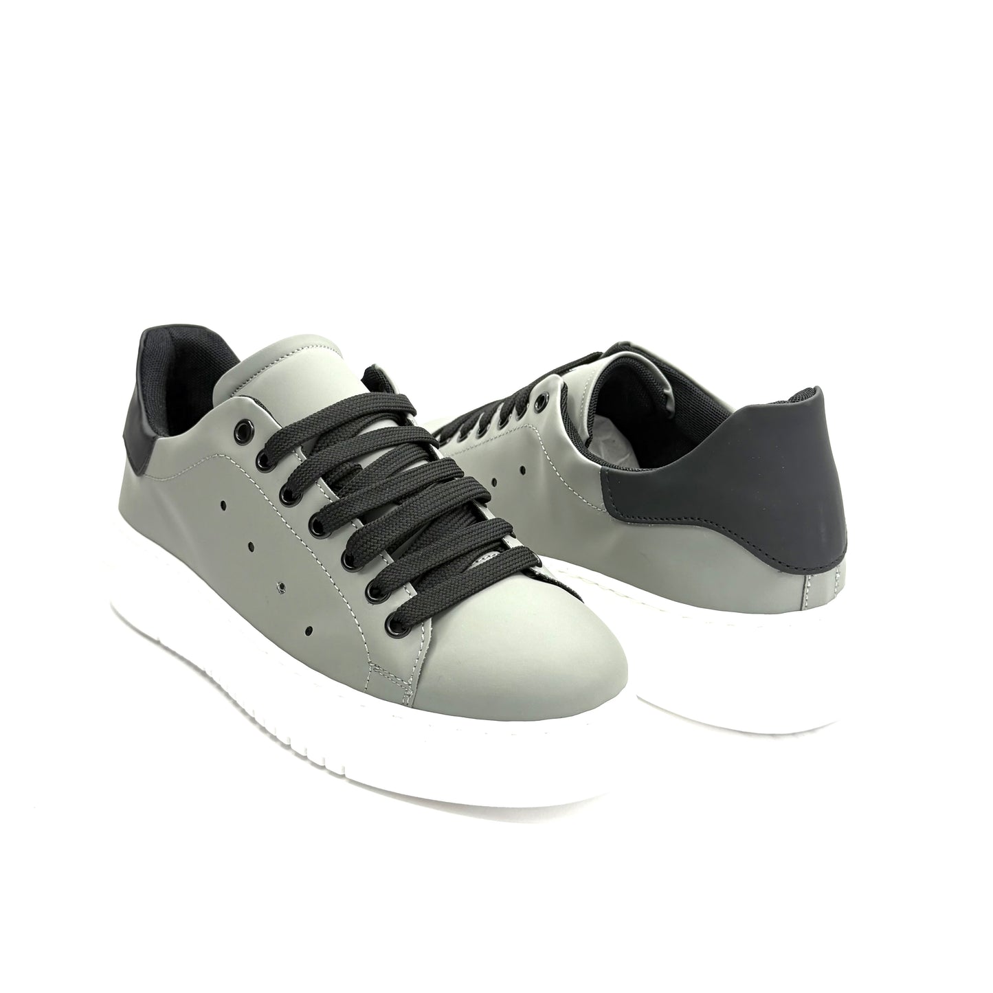 Sneakers Army Gommato Grigio/Nero