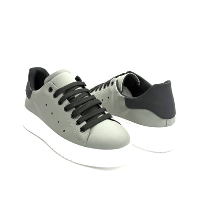 Sneakers Army Gommato Grigio/Nero