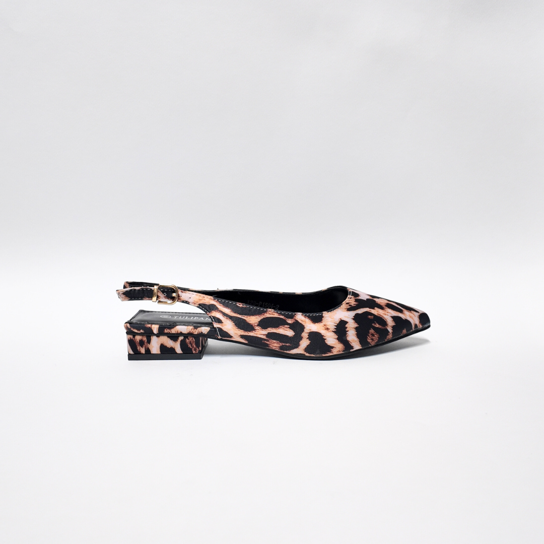 Slingback Raso Maculato