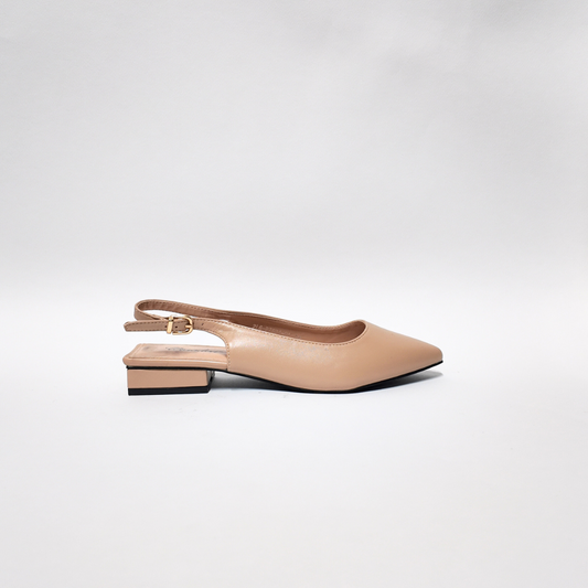 Slingback Nude