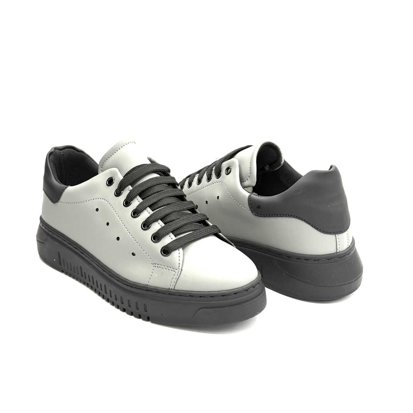 Sneakers Army Gommato Grigio/Nero