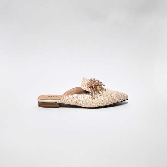 Mules Beige