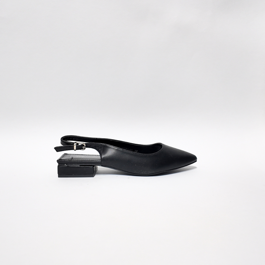 Slingback Nero