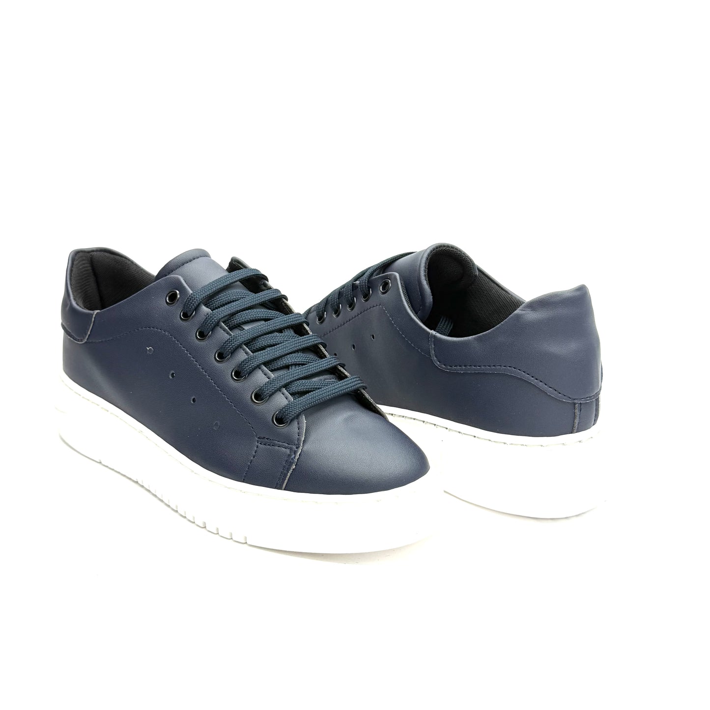 Sneakers Army Pelle Blu