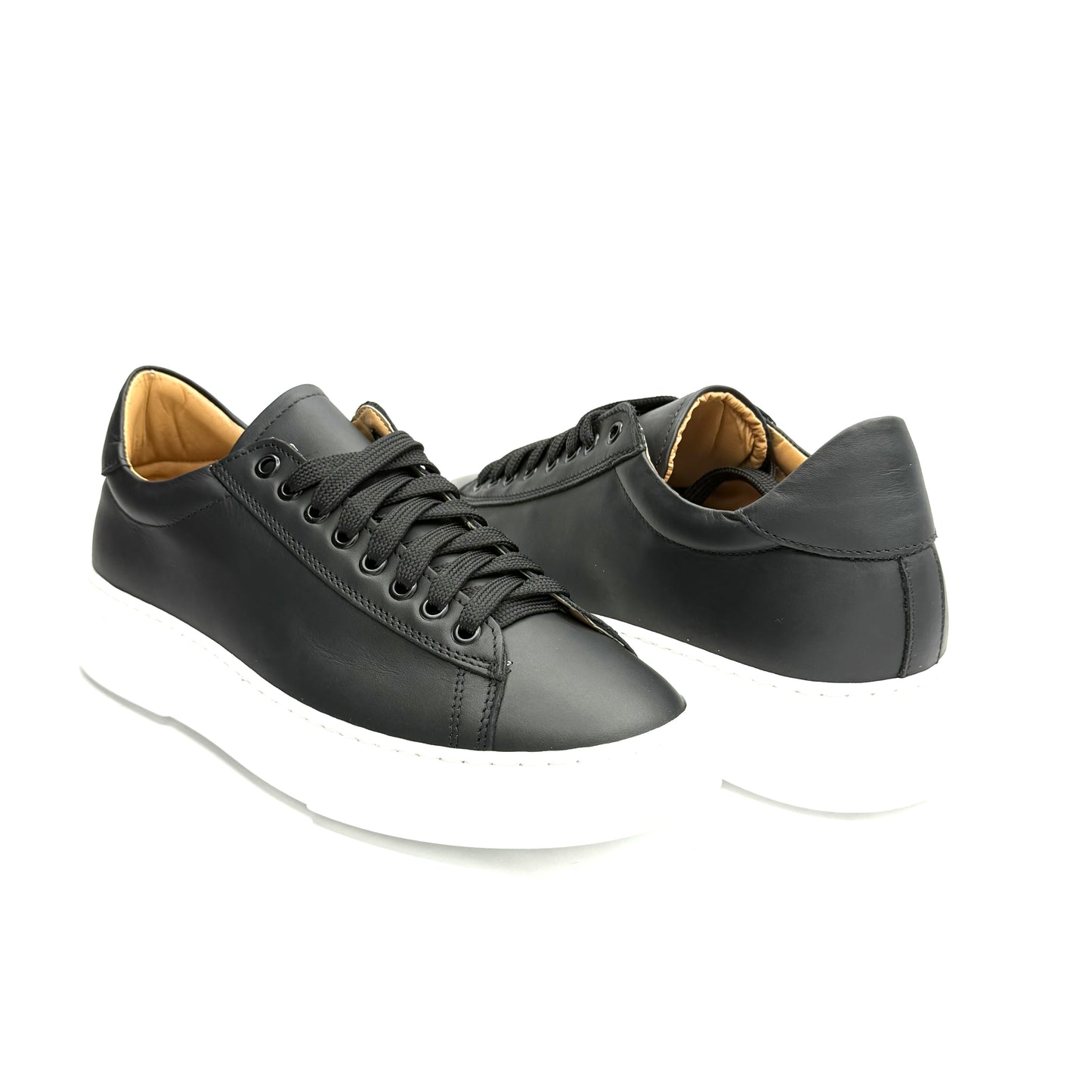 Sneakers Hedro Pelle Nero