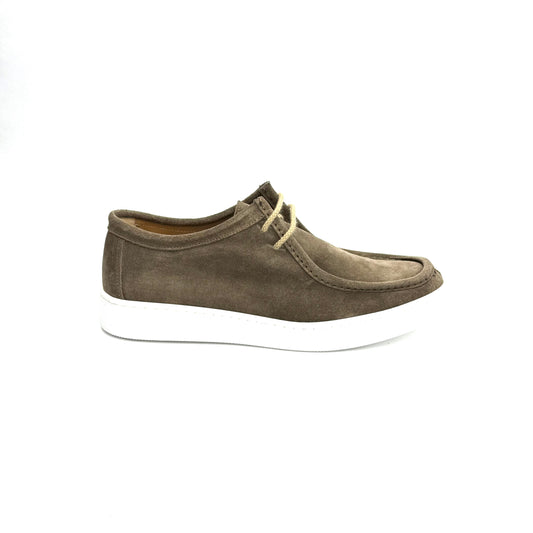 Ingegnere in Pelle Scamosciata Taupe