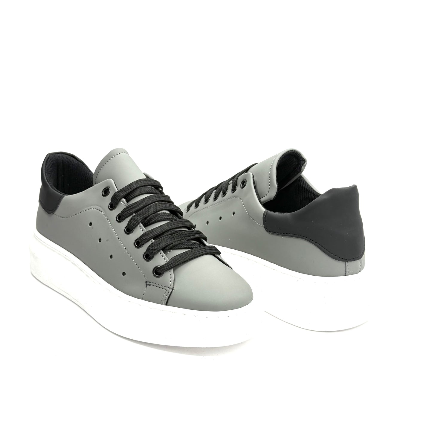 Sneakers Kevin Gommato Grigio/Nero