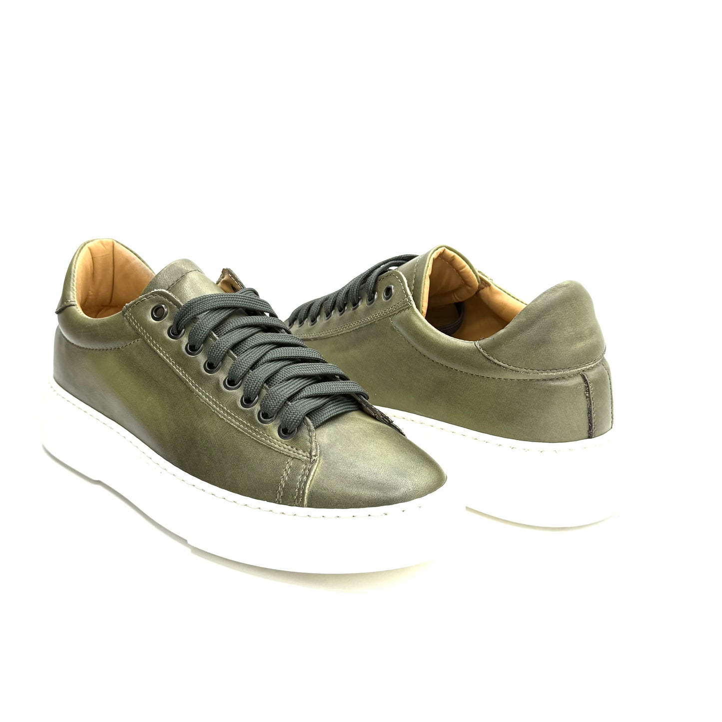Sneakers Hedro Pelle Verde