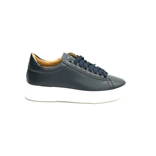 Sneakers Hedro Pelle Blu