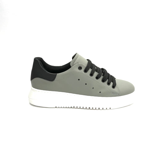 Sneakers Army Gommato Grigio/Nero