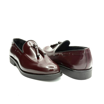 Mocassino Nappine SemiLucido Bordeaux