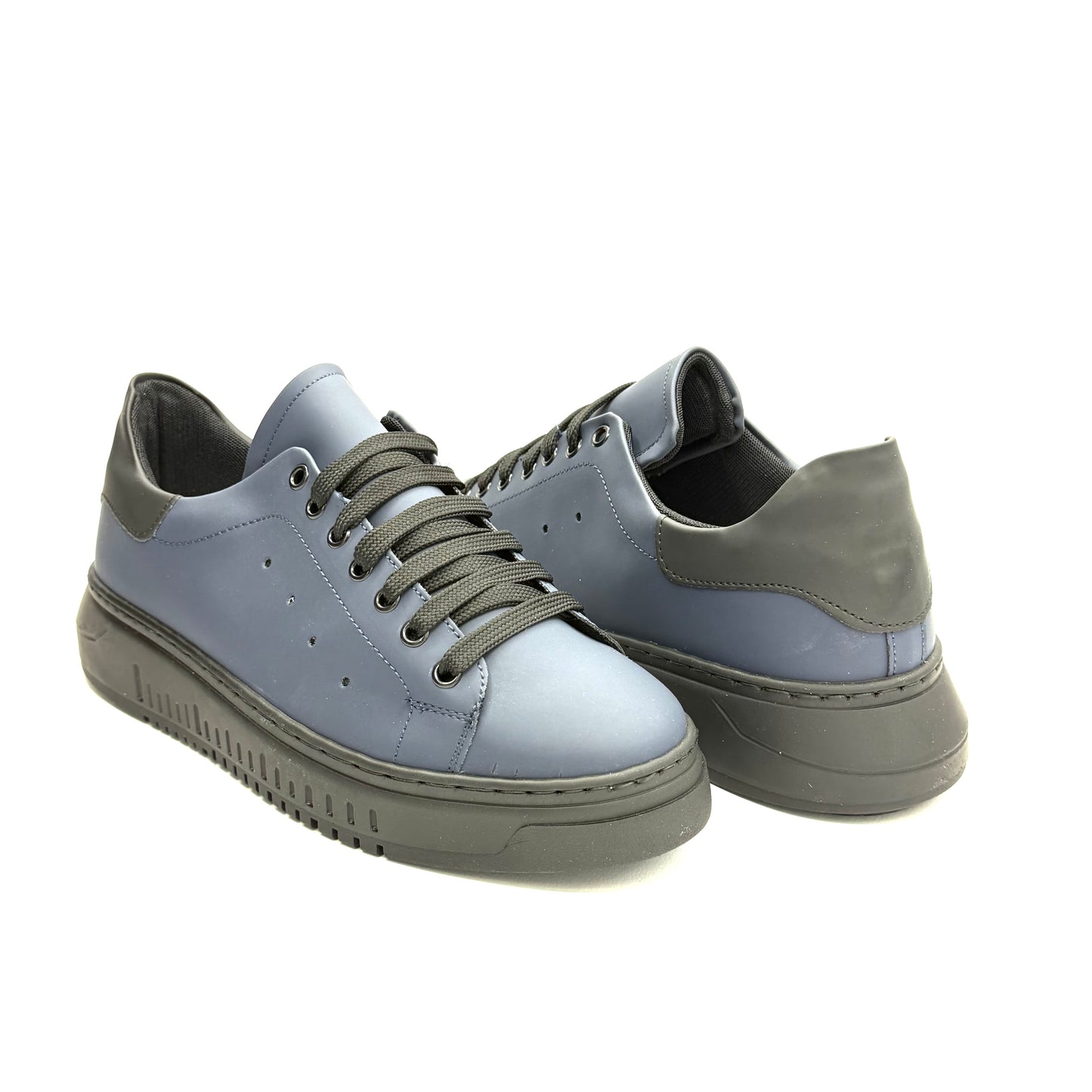 Sneakers Army Gommato Blu/Nero
