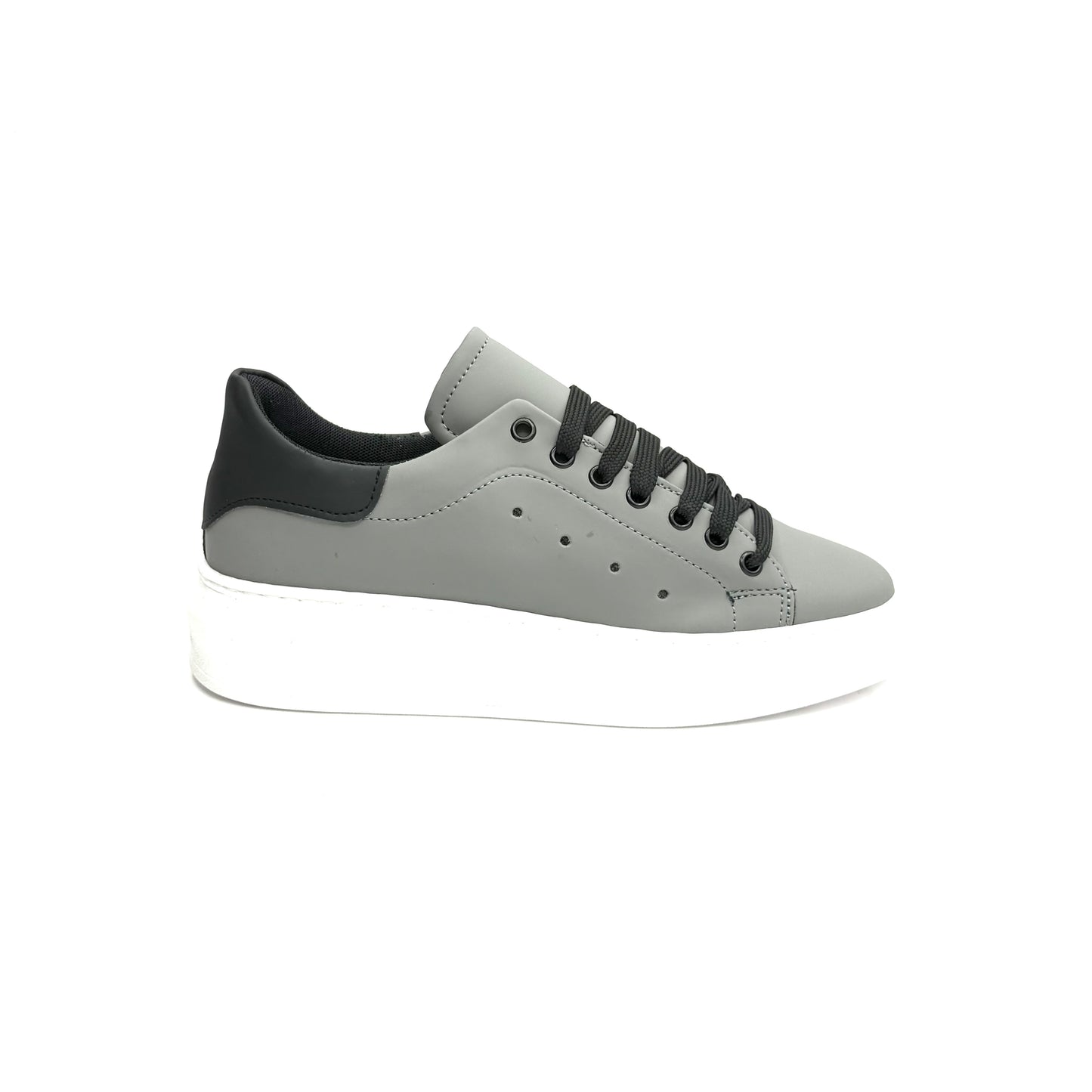 Sneakers Kevin Gommato Grigio/Nero
