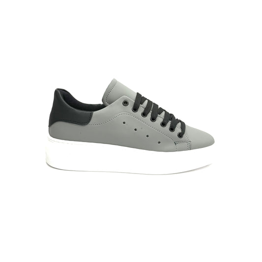 Sneakers Kevin Gommato Grigio/Nero