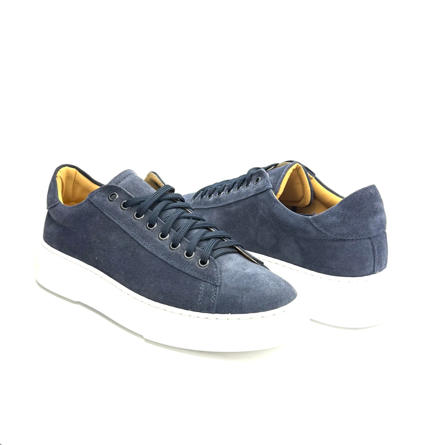Sneakers Hedro Pelle Scamosciata Blu