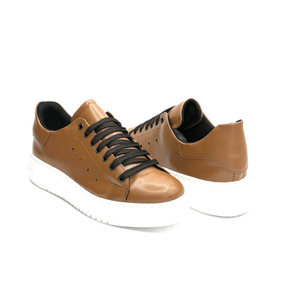 Sneakers Army Pelle Cuoio