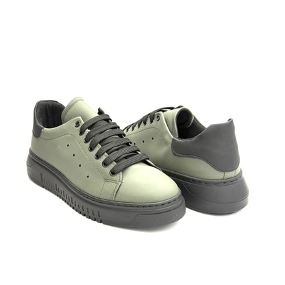 Sneakers Army Gommato Verde/Nero